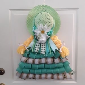 Sweet Pea Country Girl Wreath